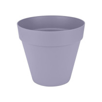 Pot de fleur - Elho - Loft Urban Rond - Roues 50 - Violet - L 49 x B 4