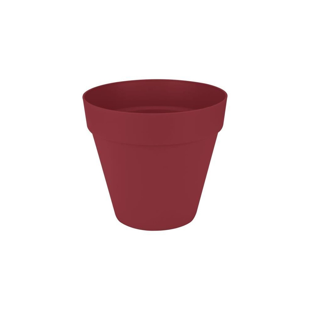 Pot de fleur - Elho - Loft Urban Rond - Roues 50 - Rouge - L 49 x B 48 Pot de fleur - Elho - Loft Urban Rond - Roues 50 - Rouge - L 49 x B 48