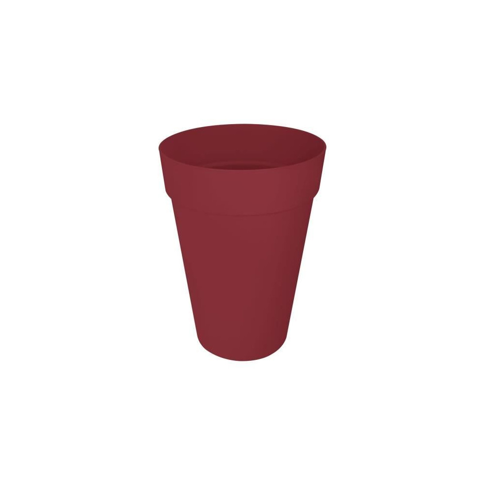 Pot de fleur - Elho - Loft Urban Rond - Haut 42 - Rouge - Ø 42 x H 56