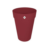 Pot de fleur - Elho - Loft Urban Rond - Haut 42 - Rouge - Ø 42 x H 56