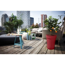 Pot de fleur - Elho - Loft Urban Rond - Haut 42 - Rouge - Ø 42 x H 56