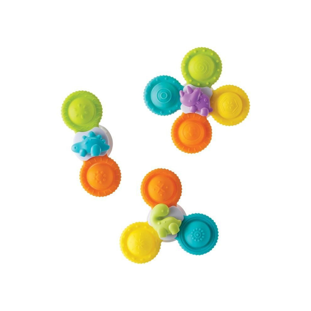 Coffret de 3 spinners - INFANTINO - 305289 - Silicone Coffret de 3 spinners - INFANTINO - 305289 - Silicone