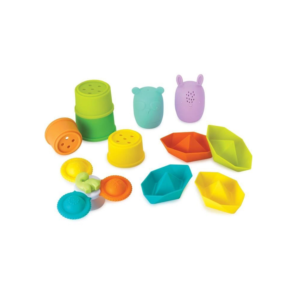 Coffret de bain - INFANTINO - 315341 - 11 pieces - Silicone Coffret de bain - INFANTINO - 315341 - 11 pieces - Silicone
