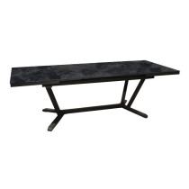 Table de jardin - Rectangulaire - Extensible - Structure en aluminium