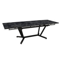 Table de jardin - Rectangulaire - Extensible - Structure en aluminium