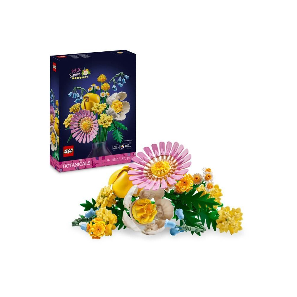 LEGO Botanique 10347 Petit bouquet ensoleillé, Fleurs artificielles, LEGO Botanique 10347 Petit bouquet ensoleillé, Fleurs artificielles,