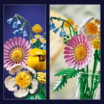 LEGO Botanique 10347 Petit bouquet ensoleillé, Fleurs artificielles,