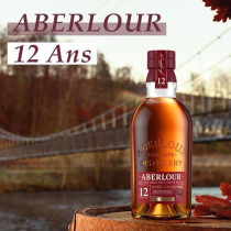 Aberlour - 12 ans - Whisky Ecossais Single Malt avec étui - 40,0% Vol