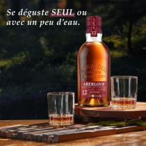 Aberlour - 12 ans - Whisky Ecossais Single Malt avec étui - 40,0% Vol