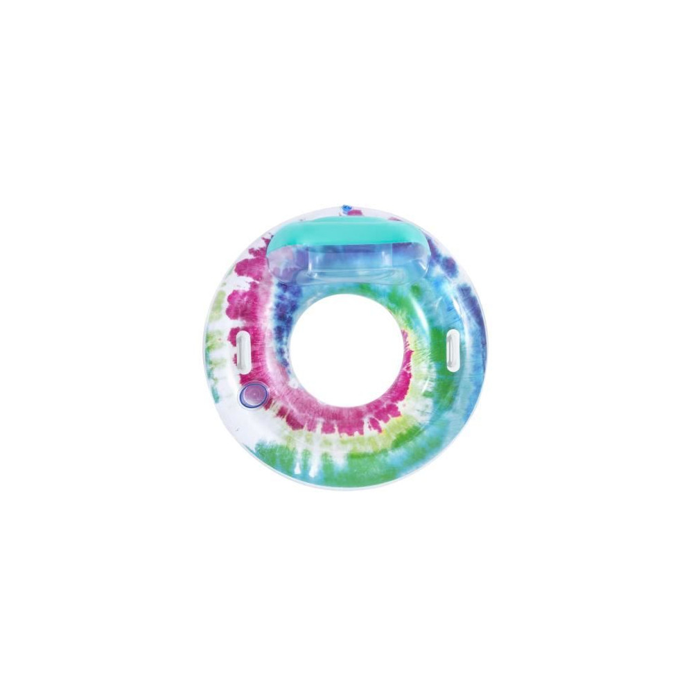 Bouée - Bestway - Multicolore - Diametre 117 cm - Avec appuie-tete, p Bouée - Bestway - Multicolore - Diametre 117 cm - Avec appuie-tete, p