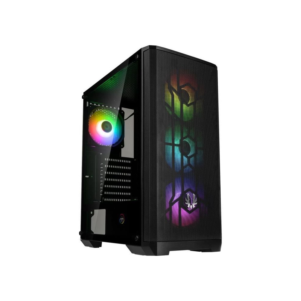 BITFENIX Nova Mesh SE TG 4ARGB (Noir) - Boitier sans alimentation - Mo BITFENIX Nova Mesh SE TG 4ARGB (Noir) - Boitier sans alimentation - Mo