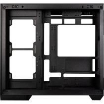 Boîtier PC - BITFENIX - Triton - Cube - ATX - Noir - Verre trempé -