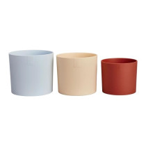 Pot de fleur - Elho - Lex Pott - Set 14 - Bleu Rose Orange - L 14 x B