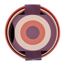 Pot de fleur - Elho - Lex Pott - Set 14 - Rouge Rose Violet - L 14 x B
