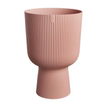 Pot de fleur - Elho - Vibes Fold Coupe - Rose - L 30 x B 29.5 x H 45 c