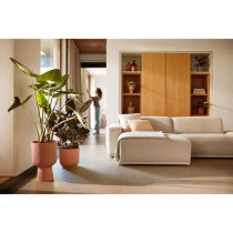 Pot de fleur - Elho - Vibes Fold Coupe - Rose - L 30 x B 29.5 x H 45 c