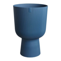 Pot de fleur - Elho - Vibes Fold Coupe - Bleu - L 30 x B 29.5 x H 45 c