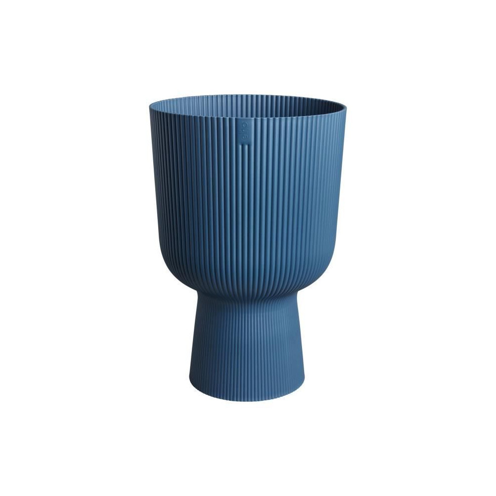 Pot de fleur - Elho - Vibes Fold Coupe - Bleu - L 30 x B 29.5 x H 45 c Pot de fleur - Elho - Vibes Fold Coupe - Bleu - L 30 x B 29.5 x H 45 c