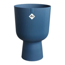 Pot de fleur - Elho - Vibes Fold Coupe - Bleu - L 30 x B 29.5 x H 45 c