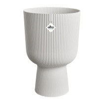 Pot de fleur - Elho - Vibes Fold Coupe - Blanc - L 30 x B 29.5 x H 45