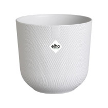 Pot de fleur - Elho - Jazz Rond - Blanc - L 35 x B 34.5 x H 32 cm - In