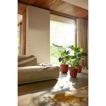 Pot de fleur - Elho - Jazz Rond - Rouge - L 35 x B 34.5 x H 32 cm - In