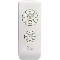 CORSICA Blanc - Ventilateur de plafond Ø116cm 70W + éclairage LED