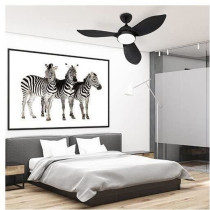 CORSICA Blanc - Ventilateur de plafond Ø116cm 70W + éclairage LED