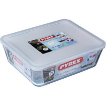 PYREX - 244P000/7043 - Plat rectangulaire avec couvercle - 27cm * 22 c