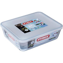 PYREX - 243P000/7046 - Plat rectangulaire avec couvercle - 25cm * 19 c