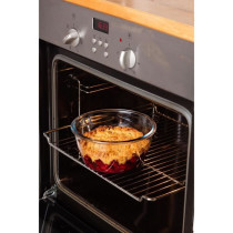 PYREX - COOK&GO - Boîte ronde en vere avec couvercle 11*6 cm