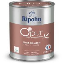 O'pur murs boiseries radiateurs gold bauges satin velouté - RIPOLIN -