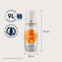 Concentrés SODASTREAM - Lot de 6 concentrés Agrumes sans sucres - Ju