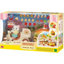 Jeu de Restauration - SYLVANIAN FAMILIES - Stand de Hamburgers - Papa
