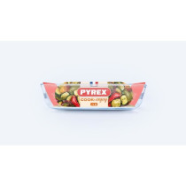 Plat rectangulaire en verre Pyrex 350 mm