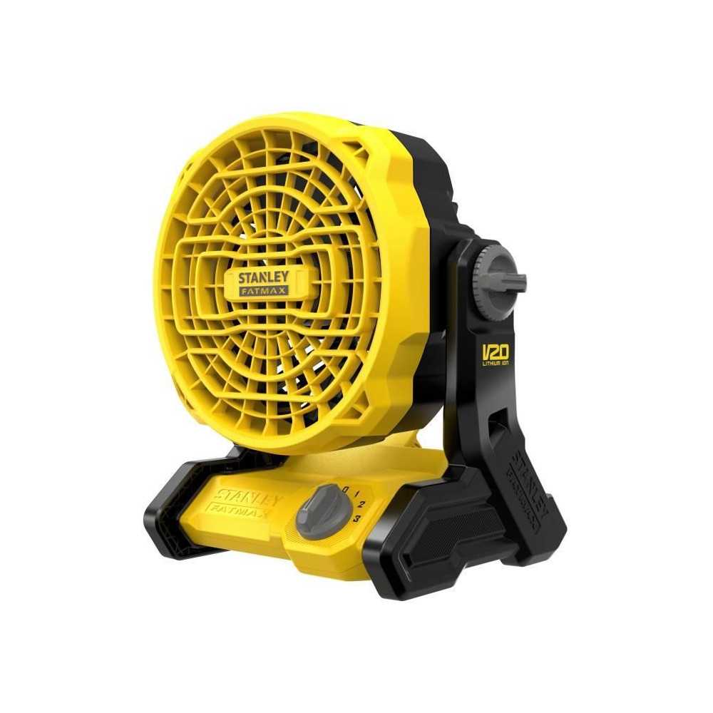 Ventilateur - STANLEY - SFMCE001B-XJ - 3 vitesses - 1100 m3/h - Autono