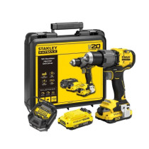 Perceuse visseuse a percussion - STANLEY - SFMCD725D2K-QW - 80 Nm - 18