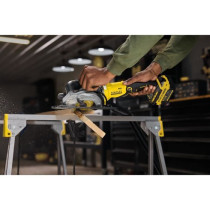 Scie Circulaire 115 mm Brushless - 18V - 4 500 trs/min, 2 sens de coup