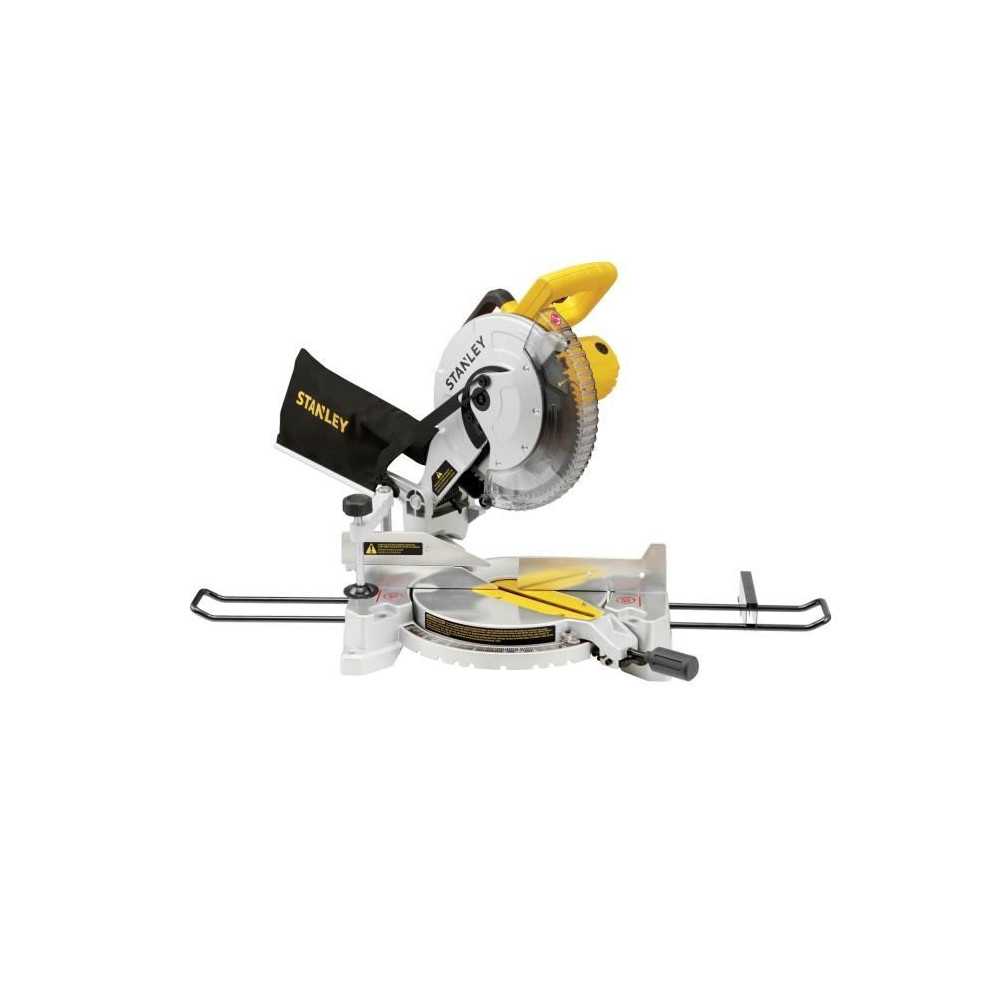 Scie a onglet radiale 254 mm - 1650W - Alésage 30 mm, 0-4800 trs/min