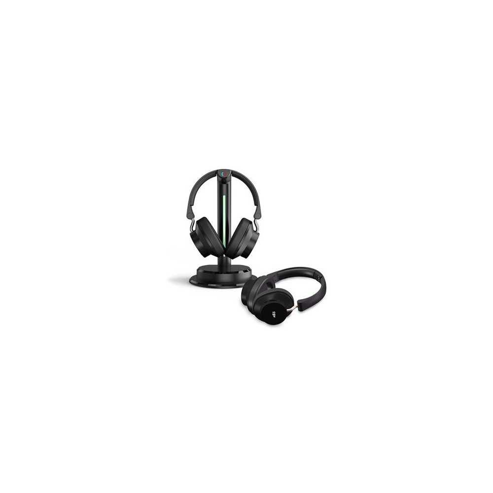 Casque TV - CGV - Prelude 3 Duo - Circum-aural - Filaire - Noir Casque TV - CGV - Prelude 3 Duo - Circum-aural - Filaire - Noir