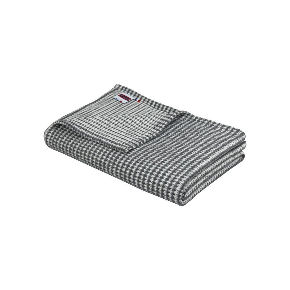 Plaid - DODO - Coton caresse - Ardoise Plaid - DODO - Coton caresse - Ardoise