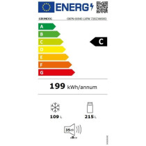 Réfrigérateur combiné - GRUNDIG - Série GR7700 - GKPN66940LXPW - C