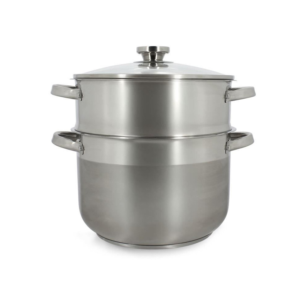 Couscoussier - MENASTYL - 4615450 - En acier inoxydable - 10 litres -