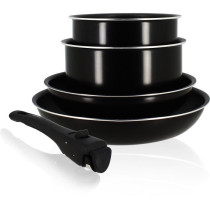 Batterie de cuisine - Induction - MENASTYL - 6020437 - Aluminium antia
