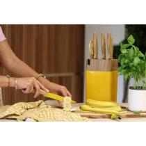 Bloc de couteaux 6 pieces - MENASTYL - 5041062 - Lame céramique - En