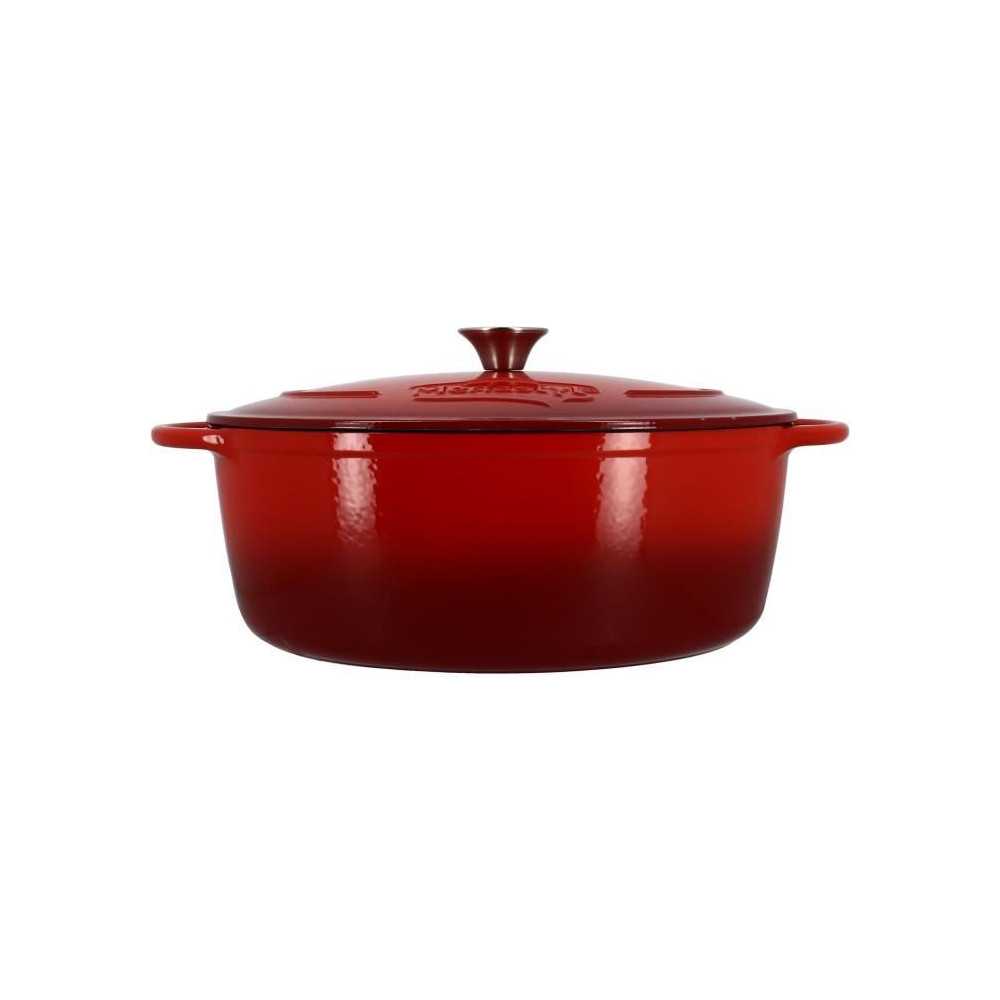 Cocotte - MENASTYL - 6020105 - Ronde - En fonte acier émaillé - Roug Cocotte - MENASTYL - 6020105 - Ronde - En fonte acier émaillé - Roug