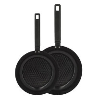 Set de 2 poeles - MENASTYL - 6020297 - En aluminium - 24 et 28 cm - To