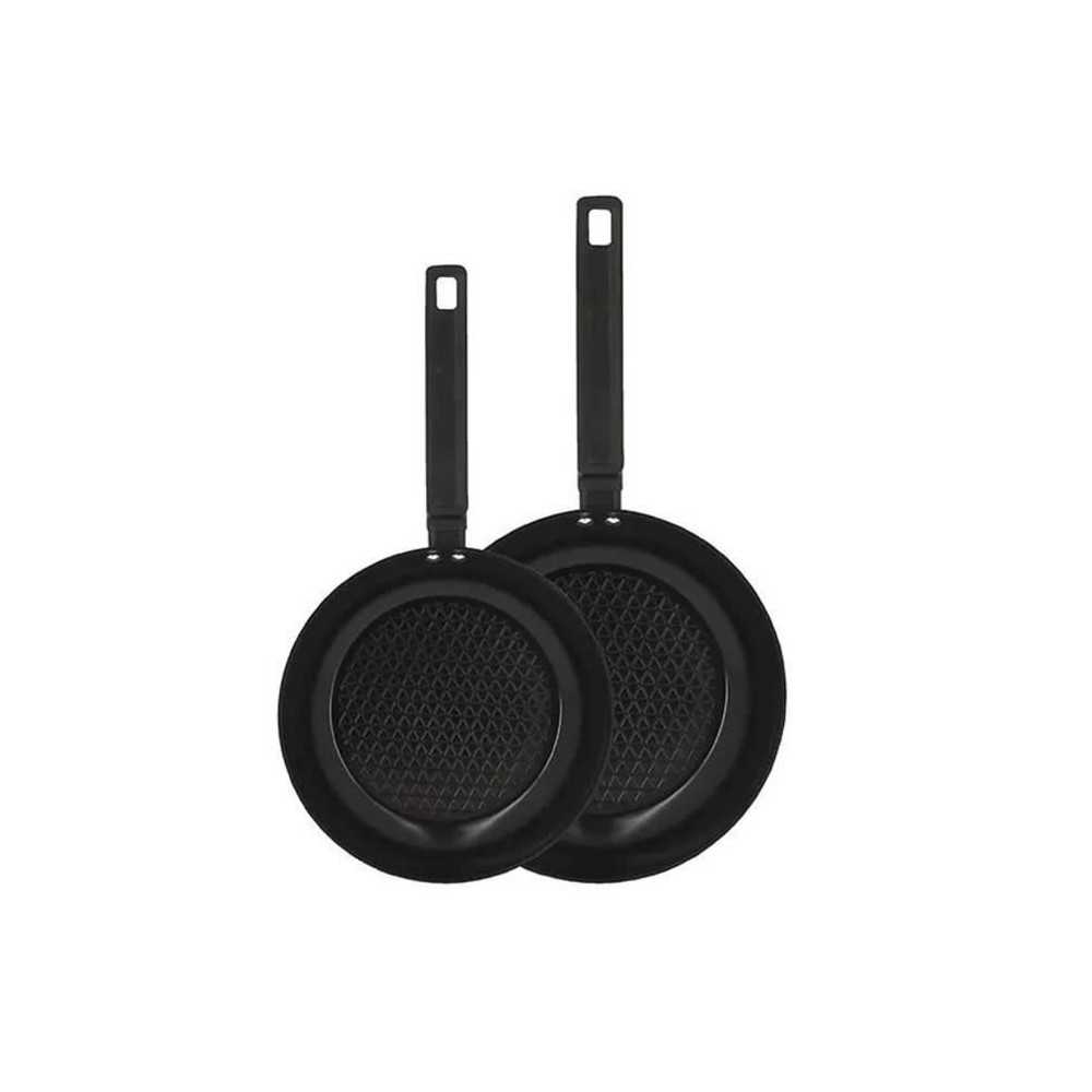 Set de 2 poeles - MENASTYL - 6020297 - En aluminium - 24 et 28 cm - To Set de 2 poeles - MENASTYL - 6020297 - En aluminium - 24 et 28 cm - To