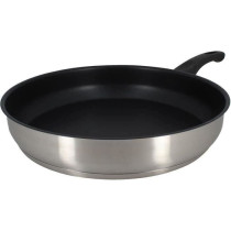 Poele - MENASTYL - 6020247 - En acier inoxydable - 28 cm - Tous feux d