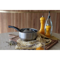 Casserole - MENASTYL - 6020241 - En acier inoxydable - 16 cm - Tous fe